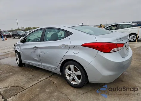 2013 Hyundai Elantra Gls из США, поврежденный, VIN 5NPDH4AE8DH368298